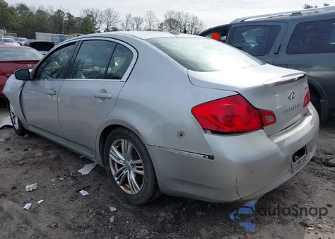 2012 Infiniti G37 Journey из США, поврежденный, VIN JN1CV6AP4CM936815